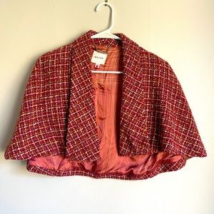 Sophisticated shoulder poncho